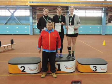 Спортсмены отделения легкой атлетики успешно выступили на первенстве Свердловской области 10-12 декабря