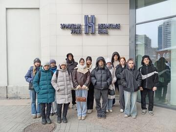 Студенты УОР №1 посетили Екатеринбургский музей изобразительных искусств