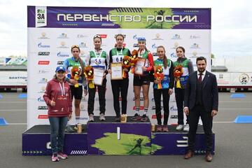 Шадрина Виолетта стала победительницей Первенства России по летнему биатлону