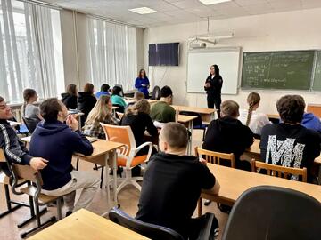 Встреча обучающихся с представителем правопорядка: профилактика правонарушений и мошенничества