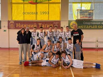 Команда УОР №1 по баскетболу одержала победу на первенстве Свердловской области