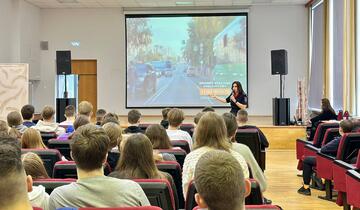 Профилактика ДТП: встреча с обучающимися в рамках проекта 