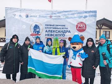 Наши юные биатлонисты — победители I Международных зимних игр имени Александра Невского!