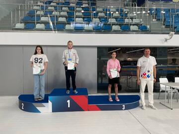 Пловцы УОР №1 завоевали 25 медалей на областных соревнованиях