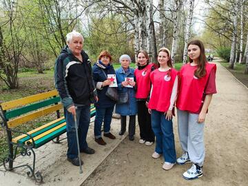 Спортсмены училища присоединились к акции 