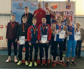 Обучающиеся отделения легкой атлетики стали призерами Первенства России