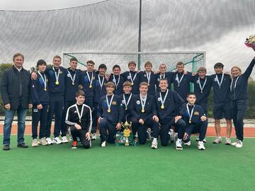 Победители Первенства России по хоккею на траве среди юношей до 18 лет