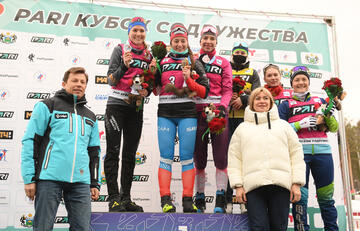 Наши биатлонистки показали хорошие результаты на Кубке содружества в Тюмени.