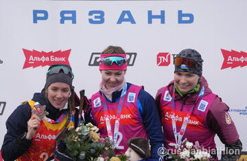 Шевченко Наталия - серебряный призер 4 этапа Кубка России по биатлону