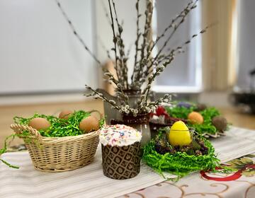 Cпортсмены встретили Светлое Воскресение Христово. 