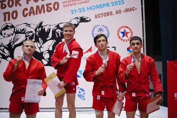 Спортсмен УОР№1 стал призером на Кубке России по самбо