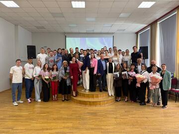 Торжественное вручение дипломов в Училище олимпийского резерва №1