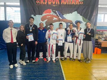 Победы  на межрегиональном турнире по тхэквондо
