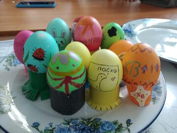 Открытые интерактивные уроки по ИЗО и технологии, посвящённые предстоящему христианскому празднику — Пасха — Светлому Христову Воскресению.