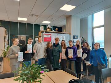 Обучающиеся училища посетили с экскурсией Уральский федеральный университет