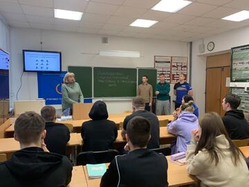 В УОР №1 прошел открытый урок «Инновационные средства спортивной подготовки в современном мире».