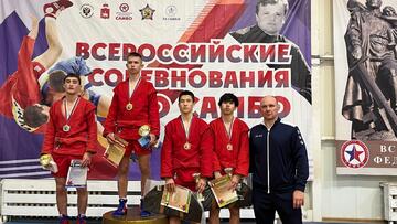 Наши самбисты успешно выступили на Всероссийских турнирах