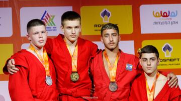 Победители Первенства Европы по самбо!