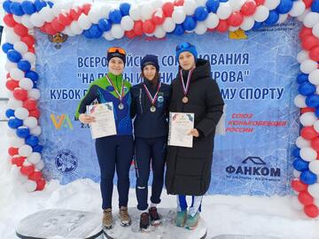Обучающиеся отделения конькобежного спорта — победители Всероссийских соревнований
