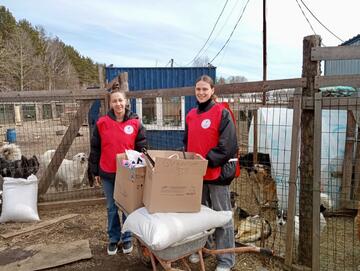 Училище дарит добро: помощь приюту 