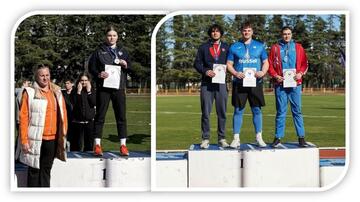 Золотой дуэт из УОР: брат и сестра Коренюк стали победителями Всероссийских соревнований по длинным метаниям!