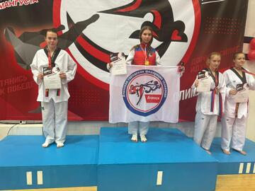 Обучающиеся отделения тхэквондо Училища олимпийского резерва №1 стали призерами Всероссийских соревнований