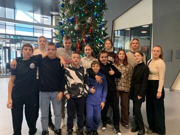 Обучающиеся 8-х классов  посетили выставку мультимедийного исторического парка «Россия – Моя история» посвященную Петру I.