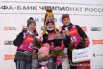 Наталия Шевченко -  серебряный призер Чемпионата России по биатлону