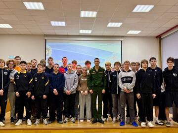 Встреча с будущим:  УОР №1 принял гостей из нижегородского военно-инженерного училища.