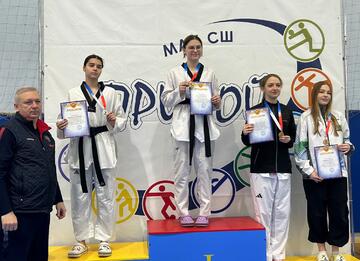 Обучающиеся отделения тхэквондо стали призерами первенства УрФО