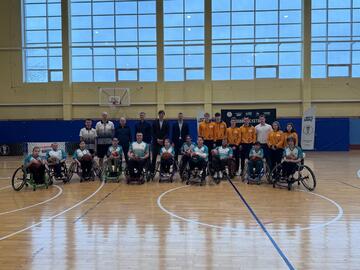 Открытая тренировка по баскетболу на колясках