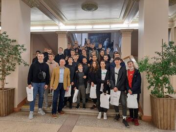 Экскурсия в «УРФУ им. первого Президента России Б.Н. Ельцина»