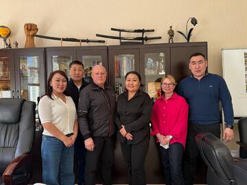 ОБМЕН ОПЫТОМ: ВИЗИТ ДЕЛЕГАЦИИ ИЗ РЕСПУБЛИКАНСКОГО УЧИЛИЩА (КОЛЛЕДЖ) ОЛИМПИЙСКОГО РЕЗЕРВА ИМЕНИ Р.М. ДМИТРИЕВА