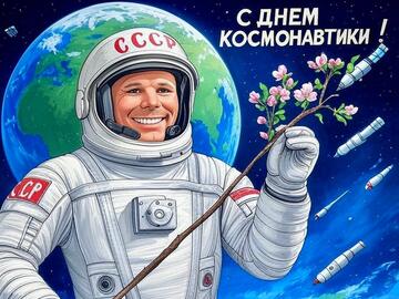 УОР отпраздновали День Космонавтики встречей с героем