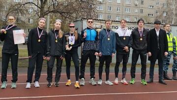 Команда Училища олимпийского резерва № 1 заняла I место в 62-ой легкоатлетической эстафете Ленинского района